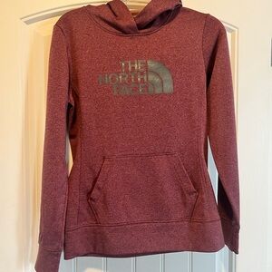 The North Face Women's Maroon Hoodie